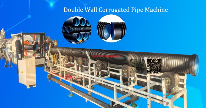 Máquina Tubo Corrugado Doble Pared PEAD