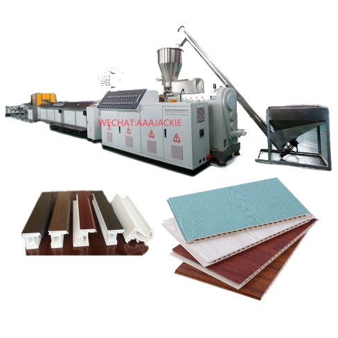 plastic profile extrusion line