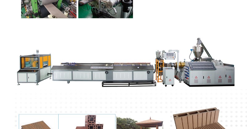 wood plastic composite machine