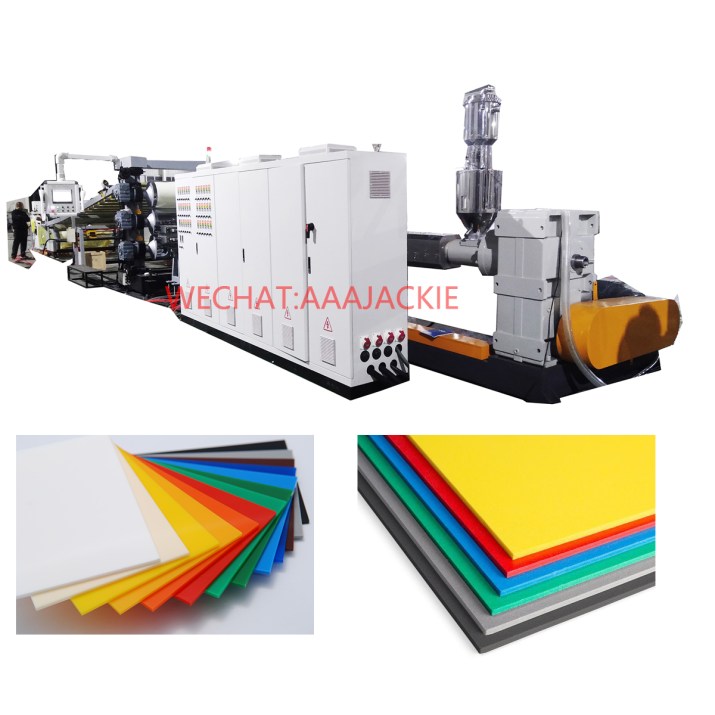 Styrene HIPS Sheet Extruder Machine