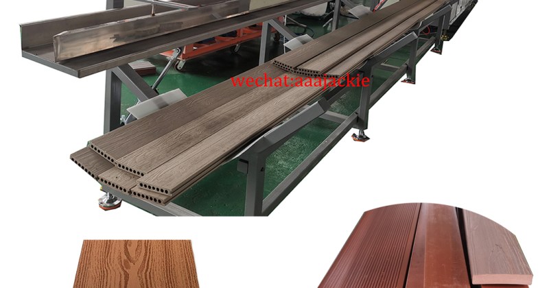 WPC decking extrusion machine