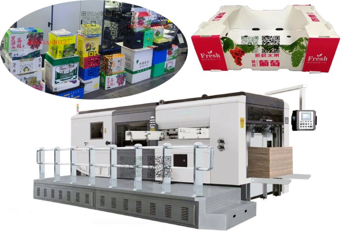 PP Hollow Corrugated Sheet Die Cutting Machine