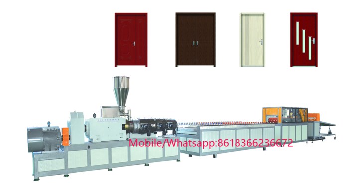 Mesin Ekstrusi Panel Pintu PVC WPC