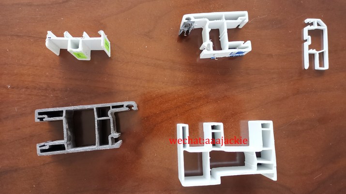 PVC window door profiles
