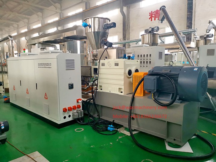 WPC Granulating Pelletizing Machine