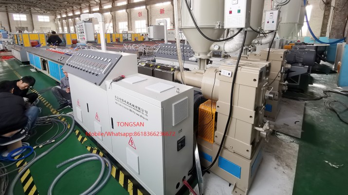 PE PP ABS Profile Extrusion Machine