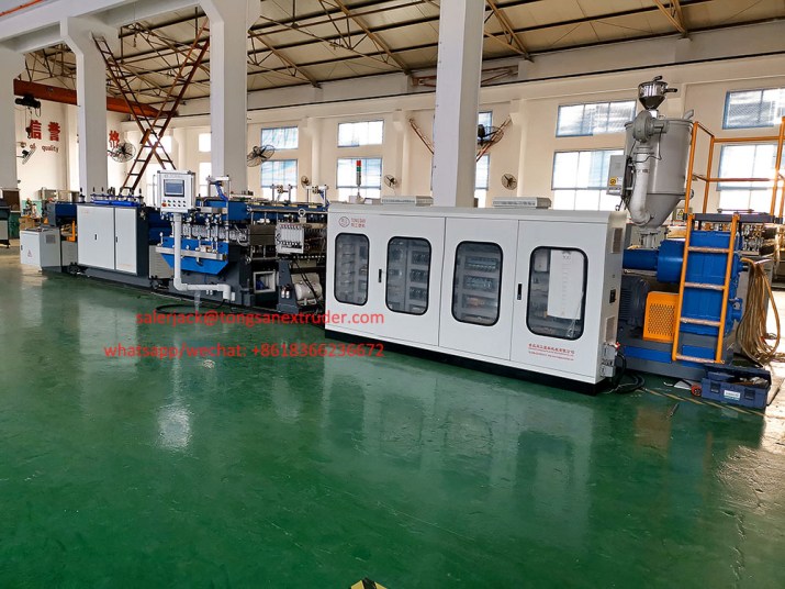 PP coroplast sheet machine