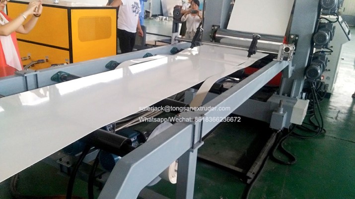pvc edge banding sheet extrusion line