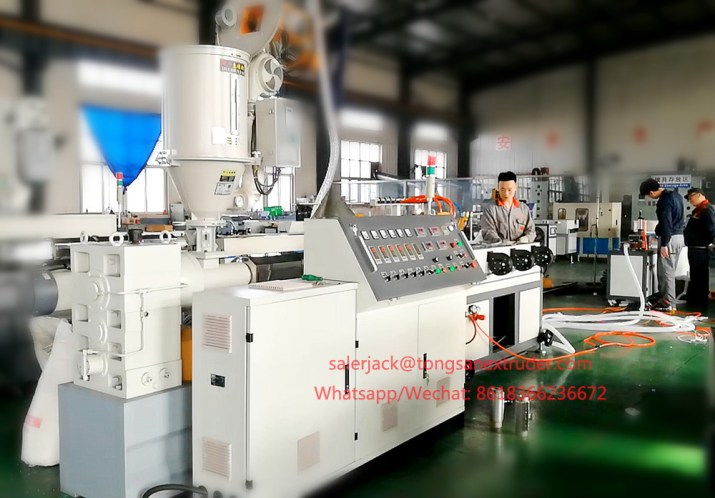 plastic drain hose machine
