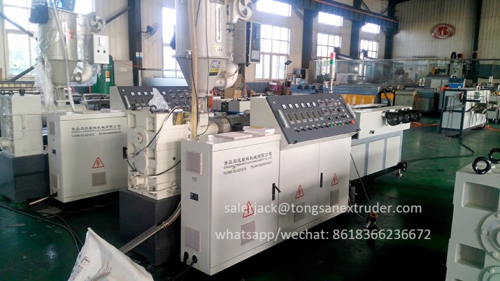 single wall corrugated pipe extruder machine