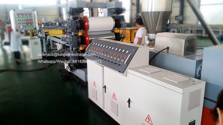edge banding sheet extruder machine