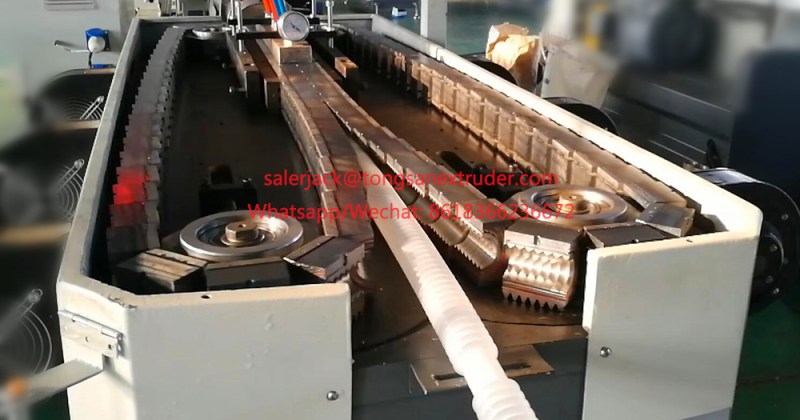 plastic drain hose machine
