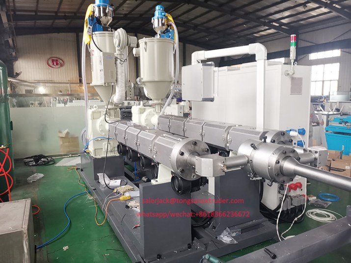 extrudeuse de tube PEHD ondulé