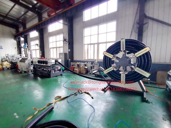 nylon corrugated pipe extrusion machine