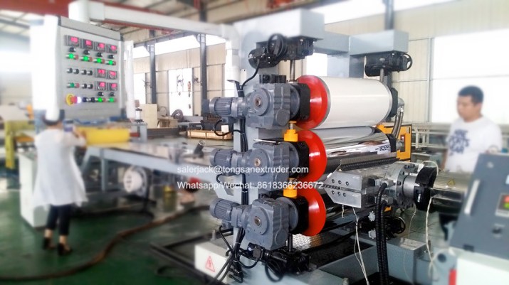 PVC edge banding sheet production line