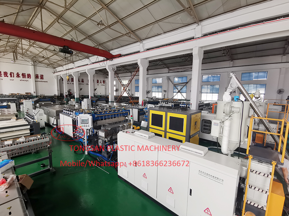 PP Corrugated Sheet Extrusion Line