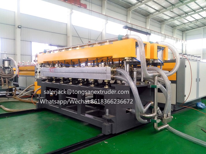 PP corflute sheet extrusion machine