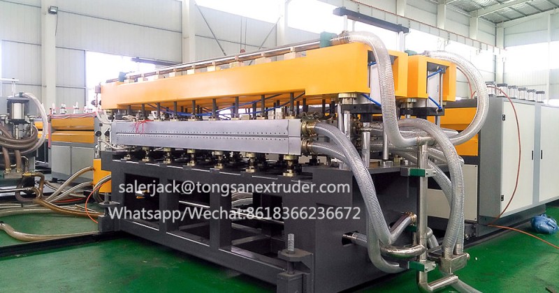 PP corflute sheet extrusion machine