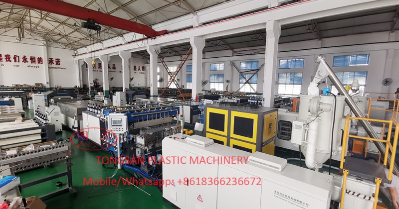 PP Corrugated Sheet Extrusion Line