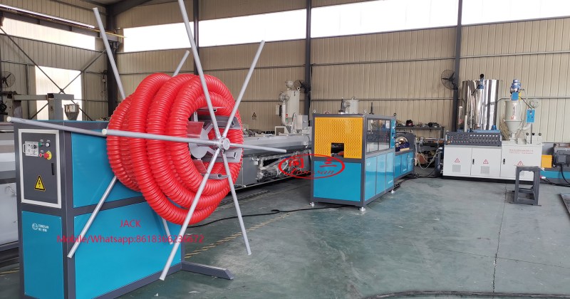 Spiral Corrugated Pipe Machine