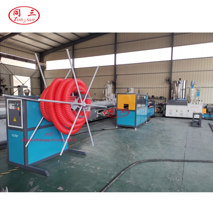 Spiral Corrugated Pipe Machine