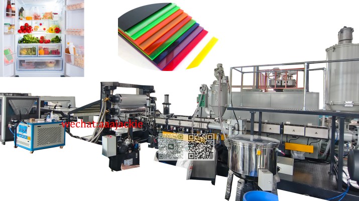 Máquina Fabricar Láminas  ABS Plástico