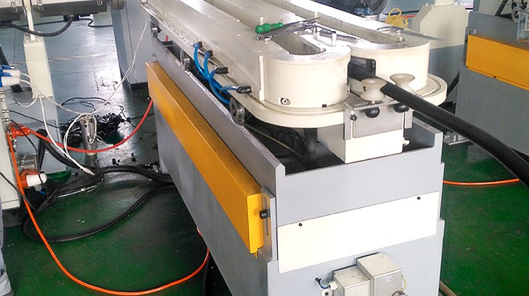 corrugated drain pipe extrusion line