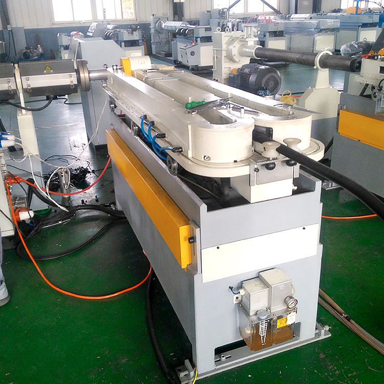 corrugated drain pipe extrusion line