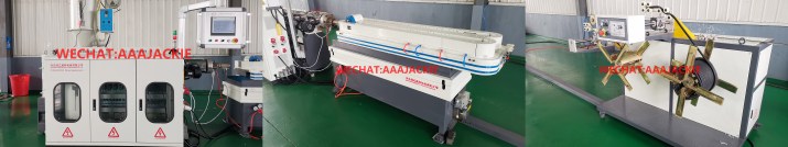 Plastic PP PE PVC  Single Wall Corrugated Pipe Machine
