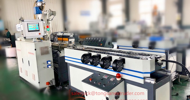 corrugated plastic pipe machine