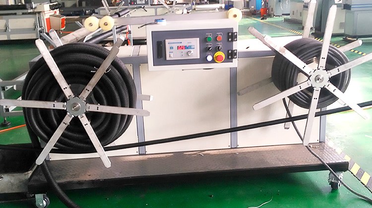 corrugated drainage pipe production line