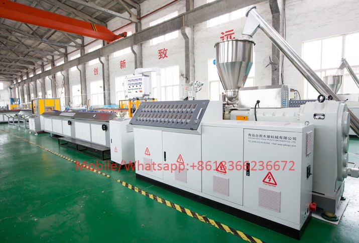 WPC Decking Profile Extrusion Machine