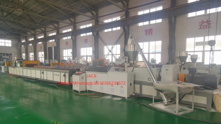Wood Plastic WPC PVC Door production line