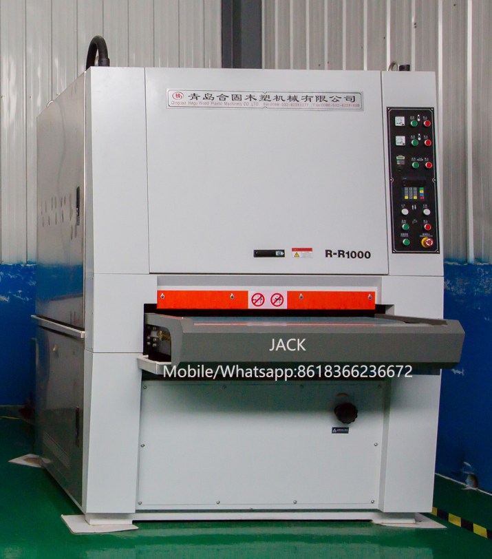 Máquina de  lijadora para panel de puerta de WPC PVC