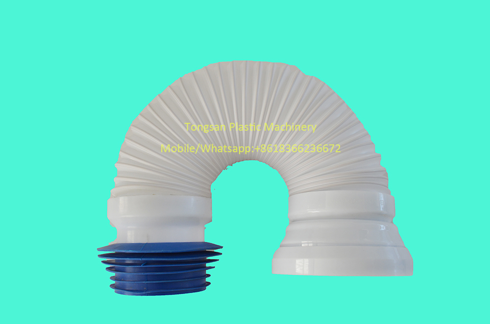 PP ventilation pipe machine