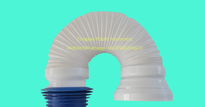PP ventilation pipe machine