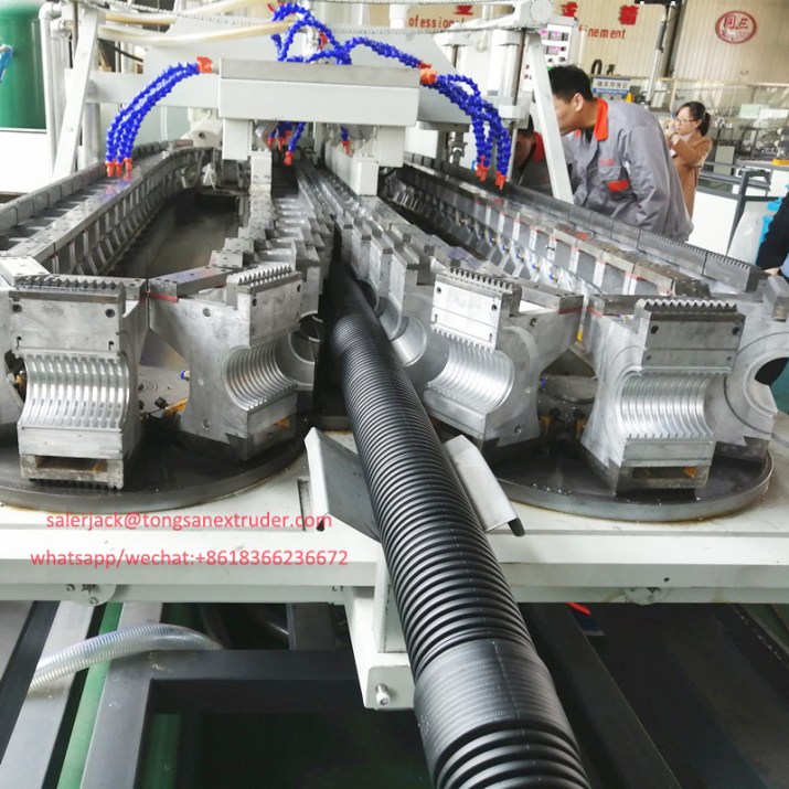 PE Drain Pipe Machine