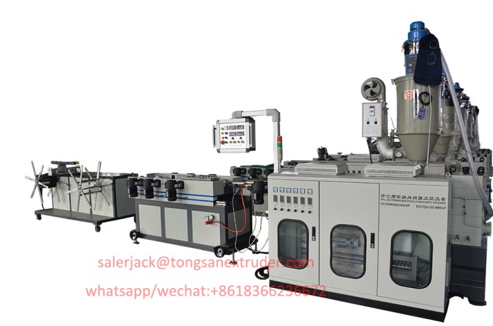 plastic drainage pipe machine