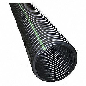 Pipe ondulée avec ligne de couleur