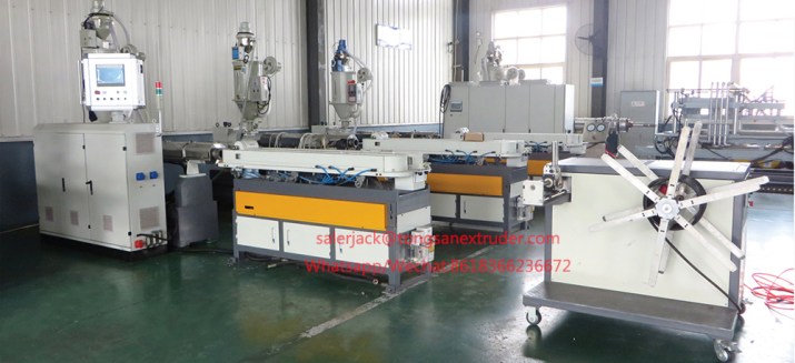 single wall corrugated pipe machine