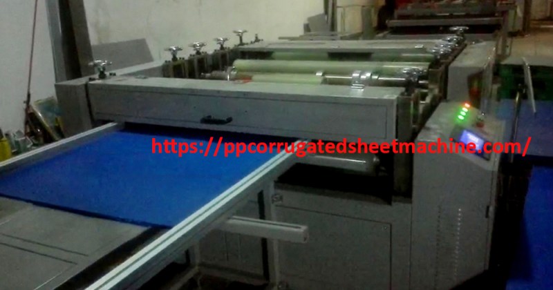 PP Hollow Sheet Edge Sealing Machine