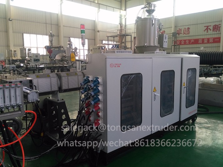 pp hollow sheet extruder machine