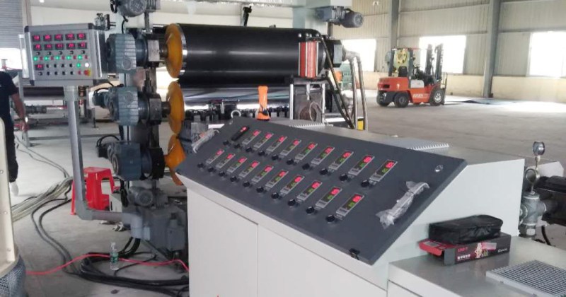 polypropylene sheet extruder machine
