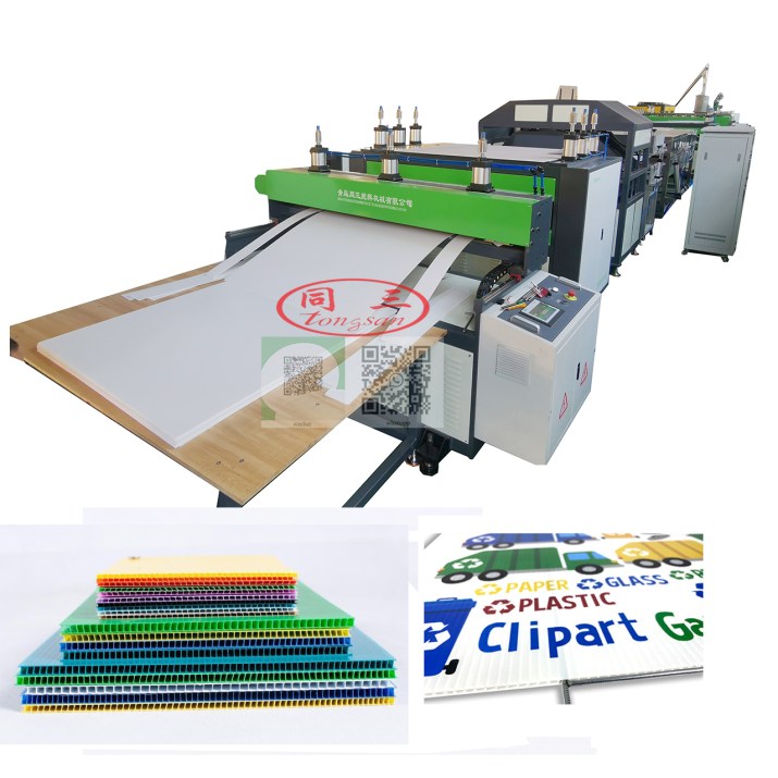 corrugated plastic sign board making machine