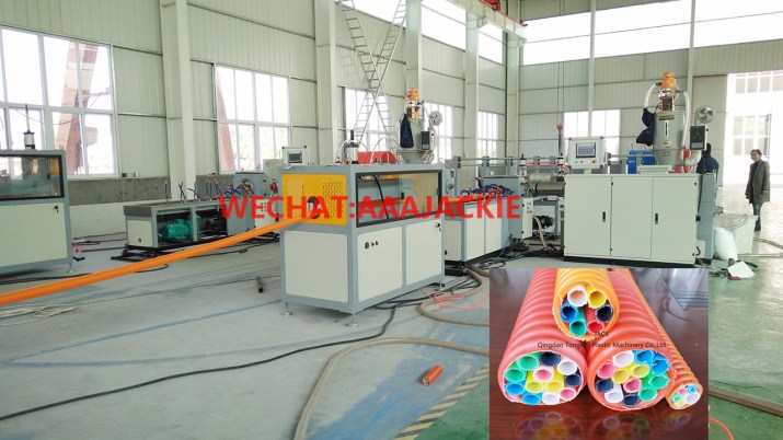 HDPE COD Mikro kanallar Kablo Koruma Borusu Yapma Makinesi