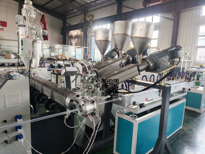 PVC fiber hose machine