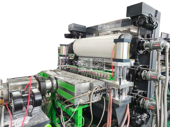 PVC foam advertising sheet machine