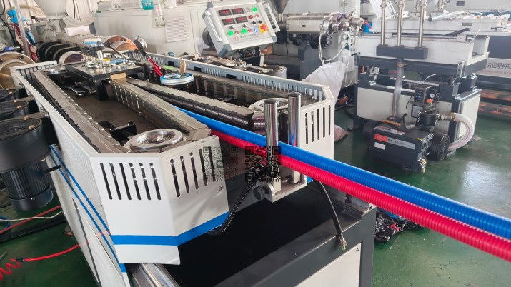Plastic Corrugated Electrical Conduit Pipe Machine