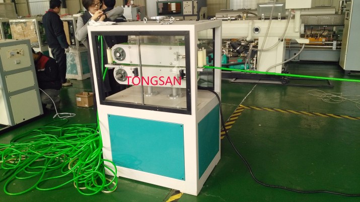 PVC fiber reinforced hose making machine
