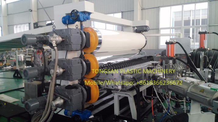 ABS sheet extrusion machine